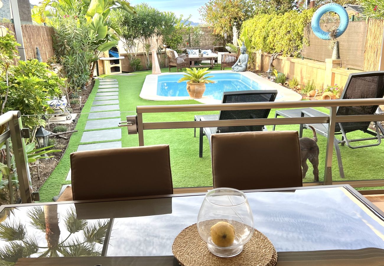 Chalet Adosado en Alcúdia - (VENDIDO) CHALET ADOSADO CON PISCINA